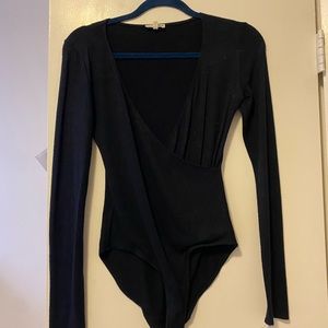 Aritzia Wilfred free black bodysuit